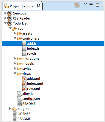 ProjectExplorerView