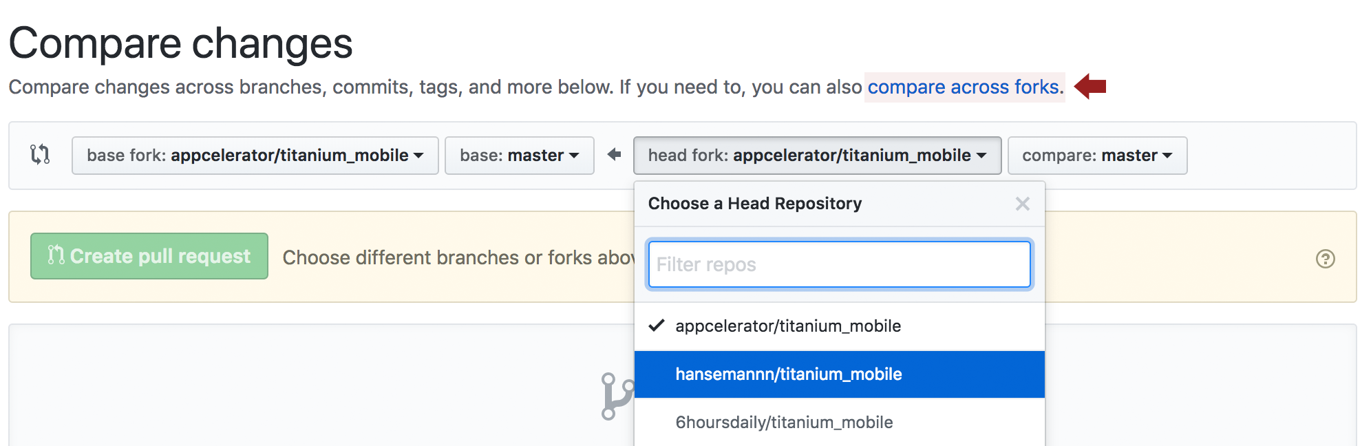 github-compare