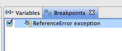 removingexceptionbreakpoint